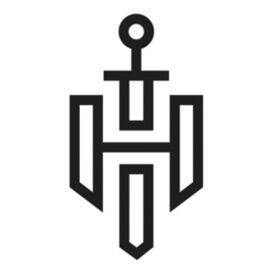 hitoki logo grayscale