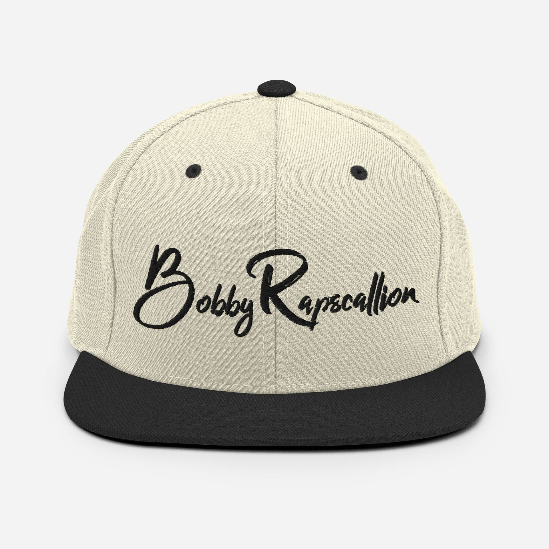 Bobby Rapscallion – BR1 Series – Black Signature Snapback